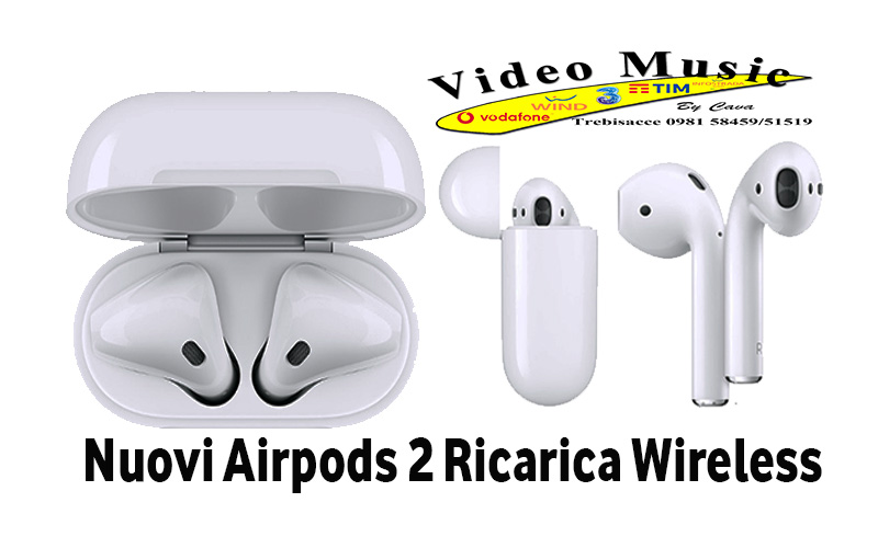AirPods Apple di seconda Generazione già disponibili